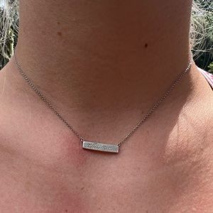 Tiffany & Co. Bar Necklace